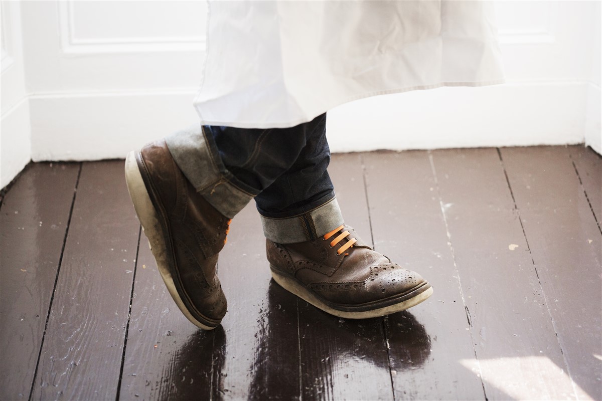 Chaussures de cuisine pour les chefs