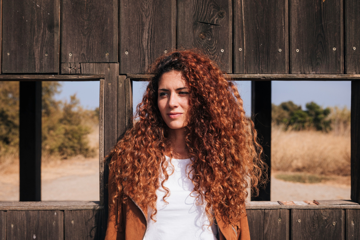cheveux ondulés naturels