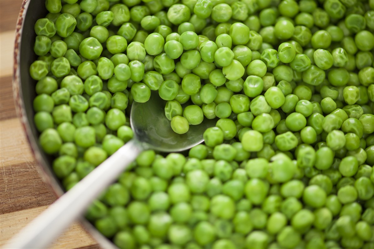 Cuisiner des petits pois