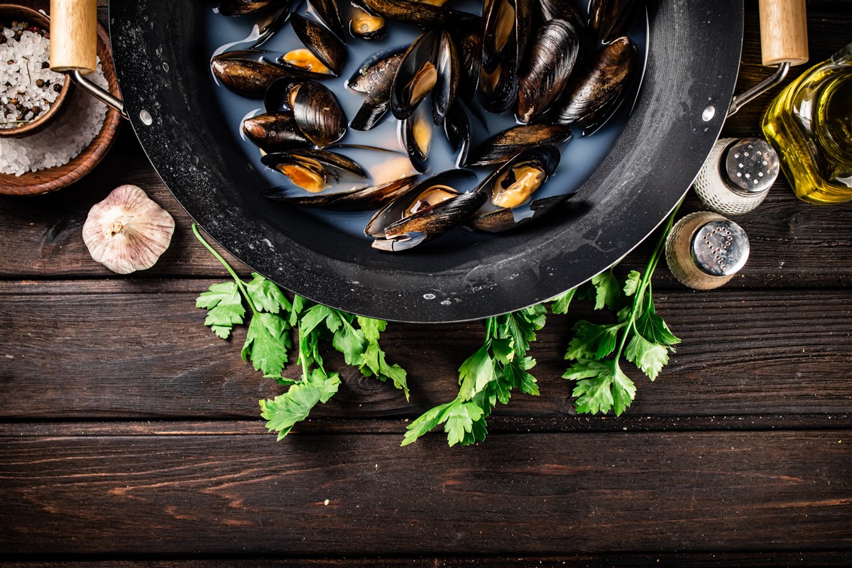 cuisine spécialisées pour les grosses moules