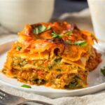 lasagnes végétariennes aux champignons shiitake