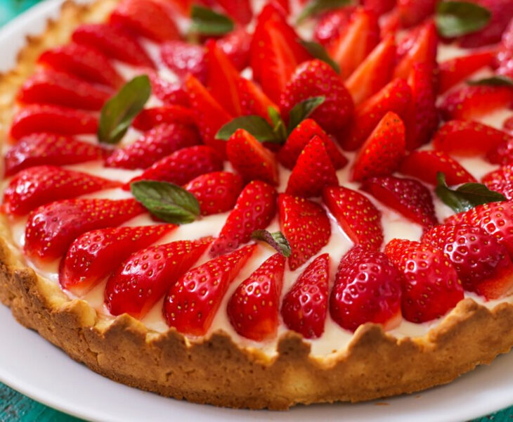 Clafoutis aux fraises