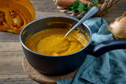 pumpkin and carrot puree