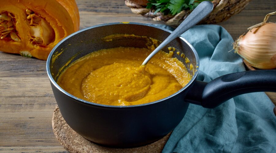 pumpkin and carrot puree