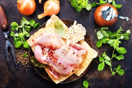 raw chicken