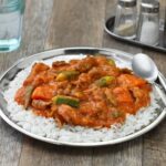 senegalese peanut stew called mafe.