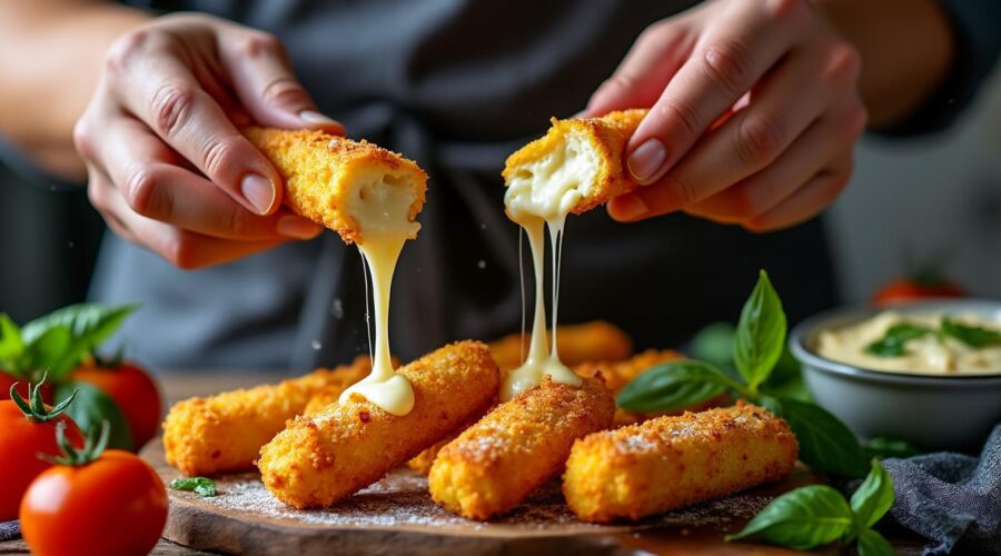 découvrez les avantages des mozzarella sticks cuits à l'air fryer, une alternative saine et délicieuse aux méthodes de friture traditionnelles. grâce à cette cuisson rapide et sans huile, savourez des en-cas croustillants et savoureux tout en réduisant les calories et les graisses. idéal pour des apéritifs gourmands sans culpabilité !