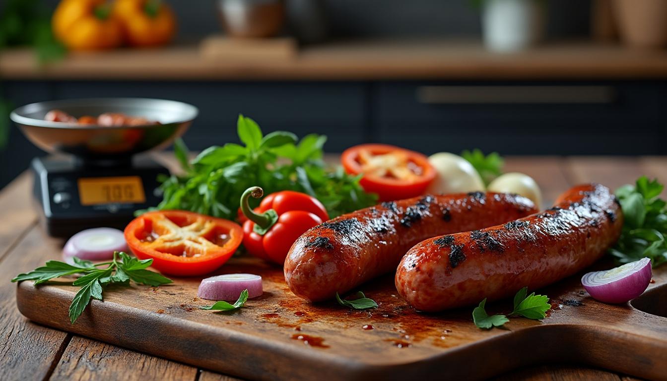 découvrez comment le poids d'une merguez influence l'équilibre nutritionnel de votre plat. apprenez à doser cet ingrédient savoureux pour des repas équilibrés et gourmands.