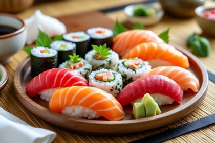 découvrez l'art de la cuisine japonaise avec notre recette détaillée de sushis. élevez vos compétences culinaires et régalez vos proches avec des créations savoureuses et authentiques. parfait pour les débutants et les chefs en herbe !