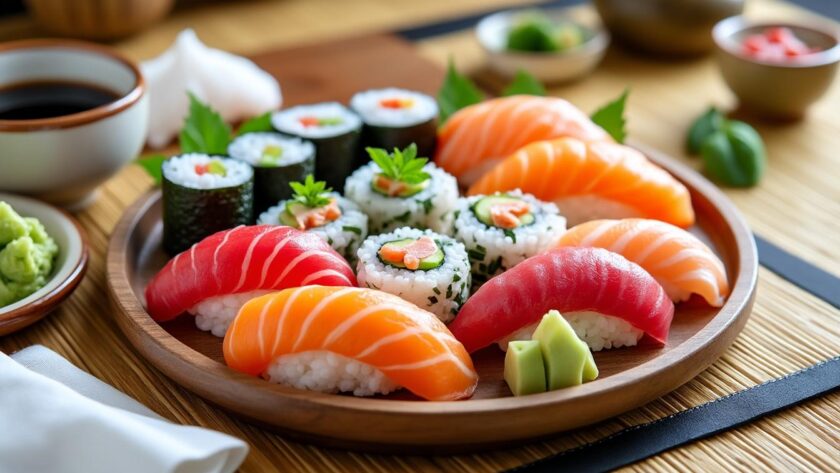 découvrez l'art de la cuisine japonaise avec notre recette détaillée de sushis. élevez vos compétences culinaires et régalez vos proches avec des créations savoureuses et authentiques. parfait pour les débutants et les chefs en herbe !