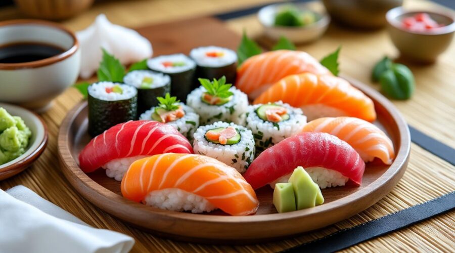 découvrez l'art de la cuisine japonaise avec notre recette détaillée de sushis. élevez vos compétences culinaires et régalez vos proches avec des créations savoureuses et authentiques. parfait pour les débutants et les chefs en herbe !