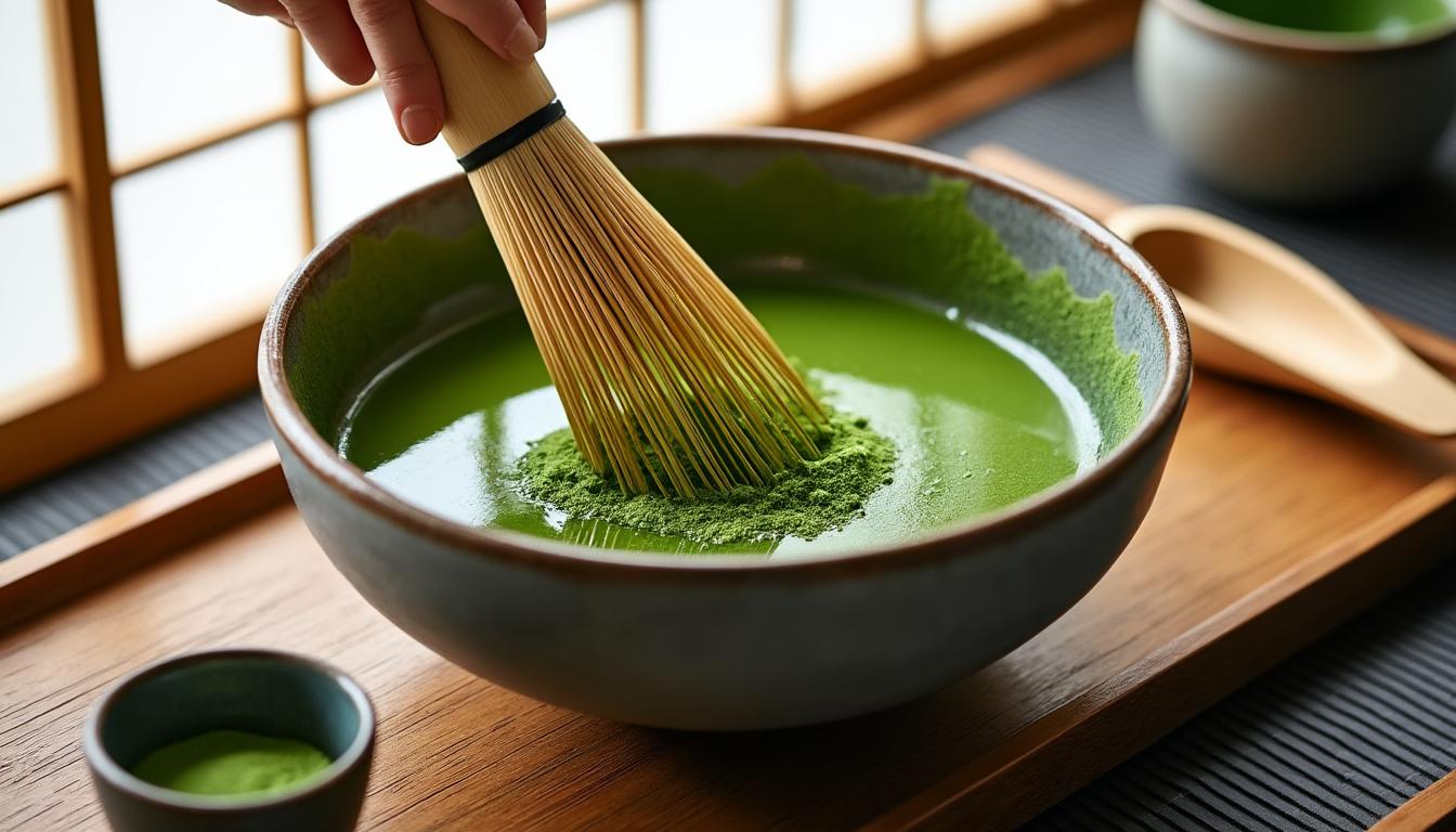 découvrez la madeline au thé matcha, une délicieuse pâtisserie française fusionnant tradition et influences japonaises. savourez ce délice sucré, parfait pour accompagner votre thé ou café, et laissez-vous transporter par ses arômes uniques et sa texture moelleuse.