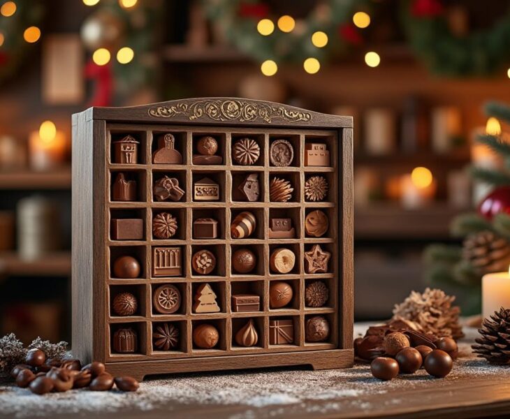 découvrez l'univers enchanteur du calendrier de l'avent d'un chocolatier, une tradition festive alliant gourmandise et histoire. plongez dans ses origines, admirez la créativité des artisans chocolatiers, et laissez-vous séduire par cette magie qui égaye chaque jour de décembre.