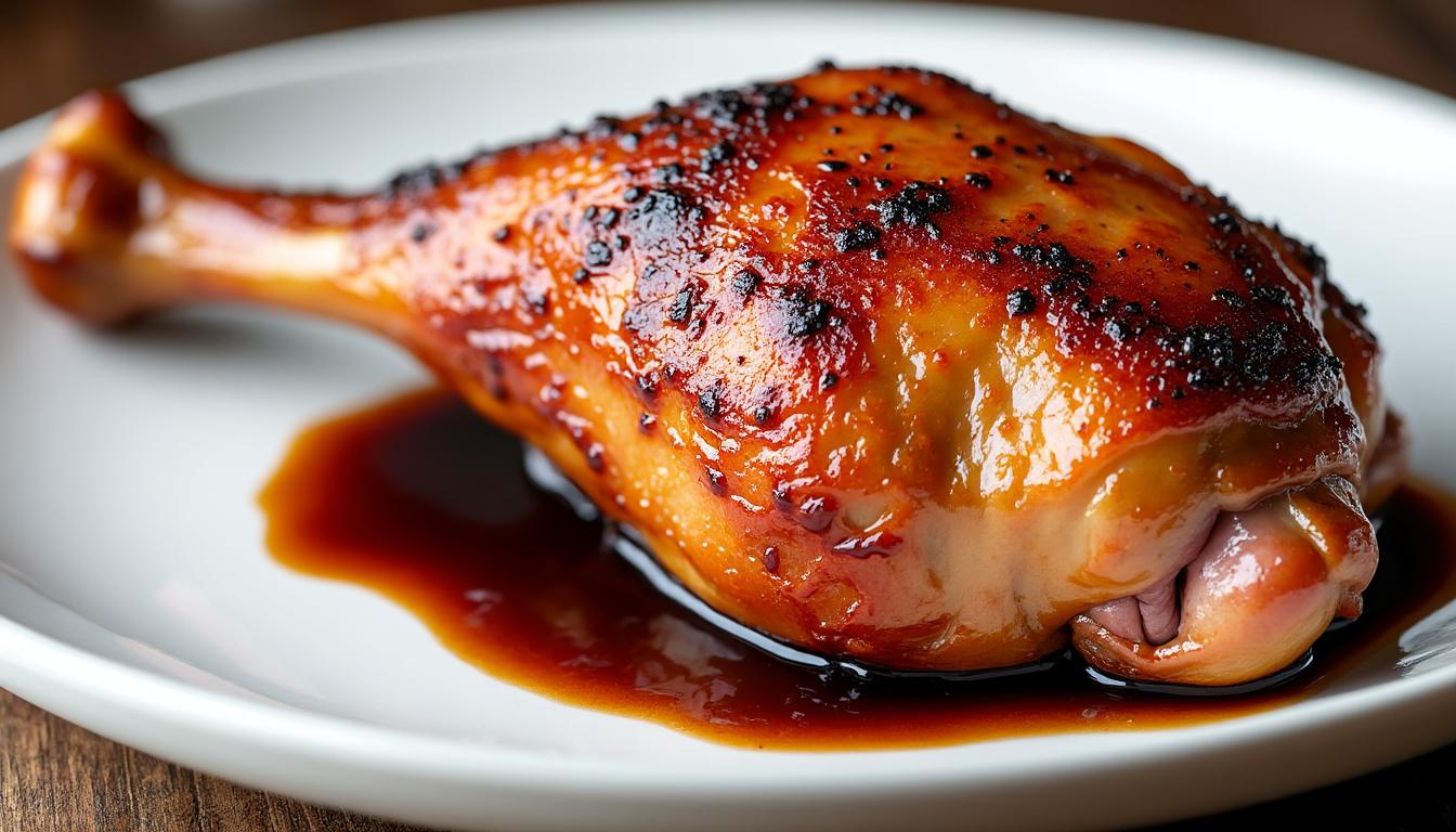 découvrez le guide ultime pour réchauffer une cuisse de canard confite tout en préservant son croustillant. suivez nos conseils et astuces pour savourer un plat savoureux avec une texture parfaite à chaque bouchée.