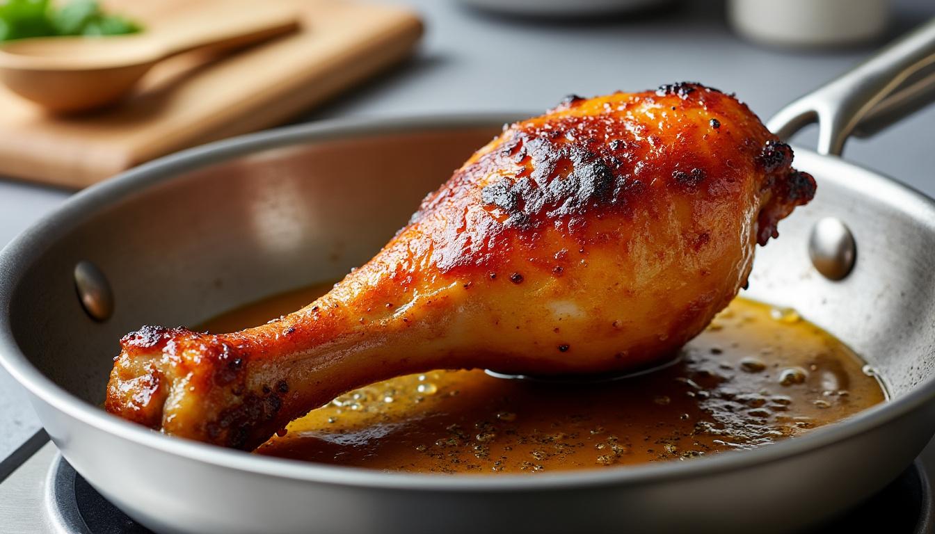 découvrez le secret pour réchauffer parfaitement une cuisse de canard confite tout en conservant son croustillant irrésistible. suivez notre guide ultime pour allier saveurs et textures, et régaler vos convives avec un plat savoureux et délicat.