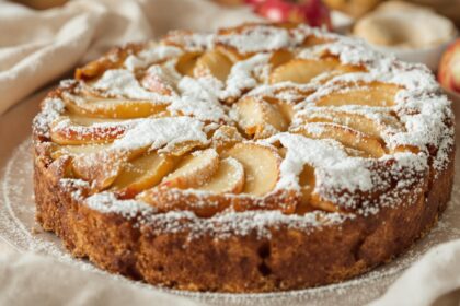 fondant aux pommes