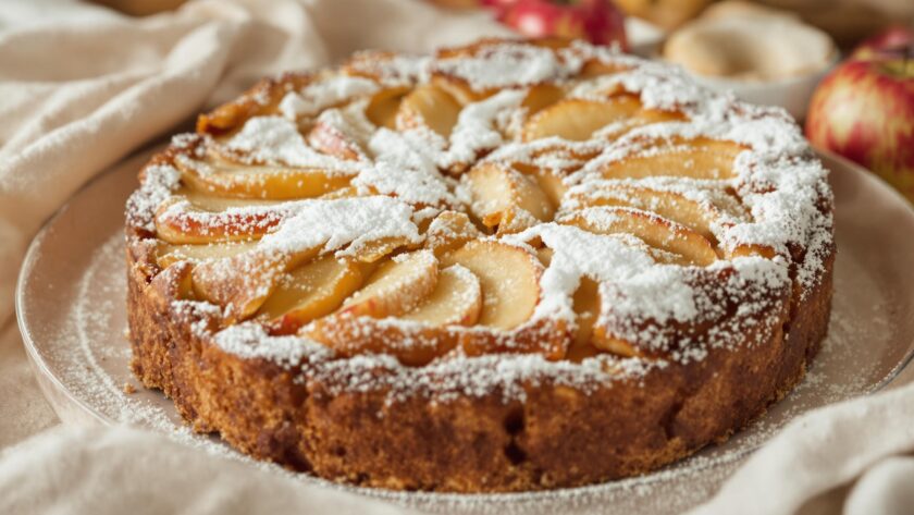 fondant aux pommes