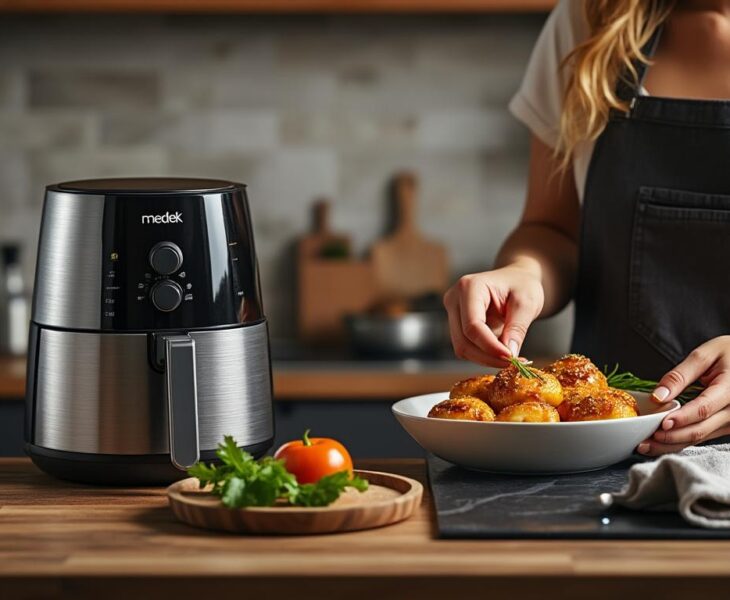 découvrez comment optimiser votre cuisine grâce à l'air fryer medek avec notre mode d'emploi complet. améliorez vos recettes tout en réduisant l'utilisation d'huile et en préservant le goût. parfait pour une cuisine saine et savoureuse !