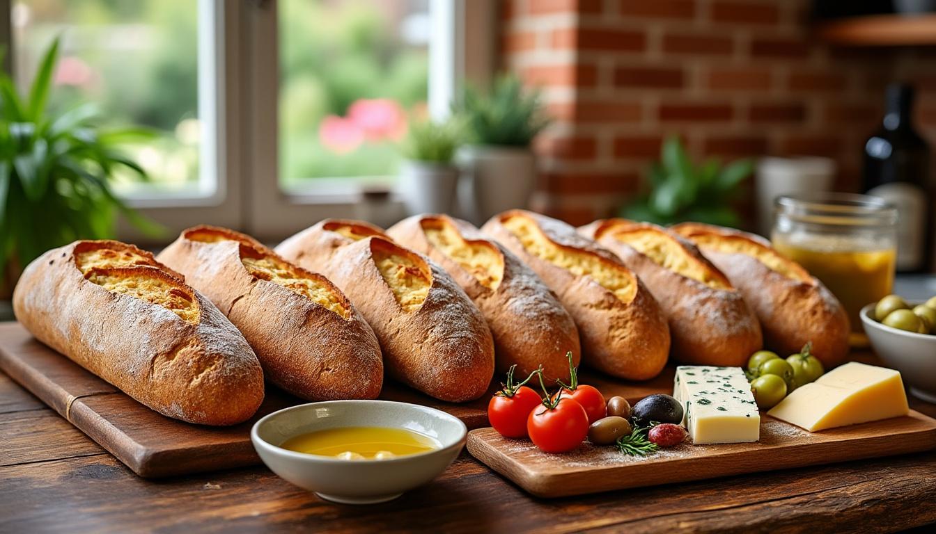 préparez-vous à recevoir : découvrez combien de baguettes prévoir pour 10 personnes, idéalement, selon l’appétit, le menu et la taille des pains.