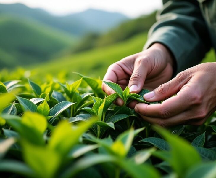découvrez l’importance du thé vert gunpowder, issu d’une culture soignée et d’une récolte artisanale, garantissant fraîcheur, saveurs authentiques et bienfaits naturels dans chaque tasse.