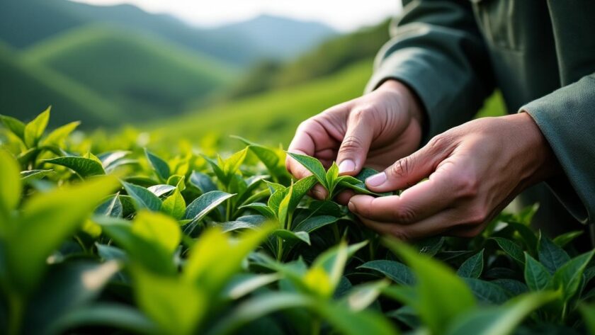 découvrez l’importance du thé vert gunpowder, issu d’une culture soignée et d’une récolte artisanale, garantissant fraîcheur, saveurs authentiques et bienfaits naturels dans chaque tasse.