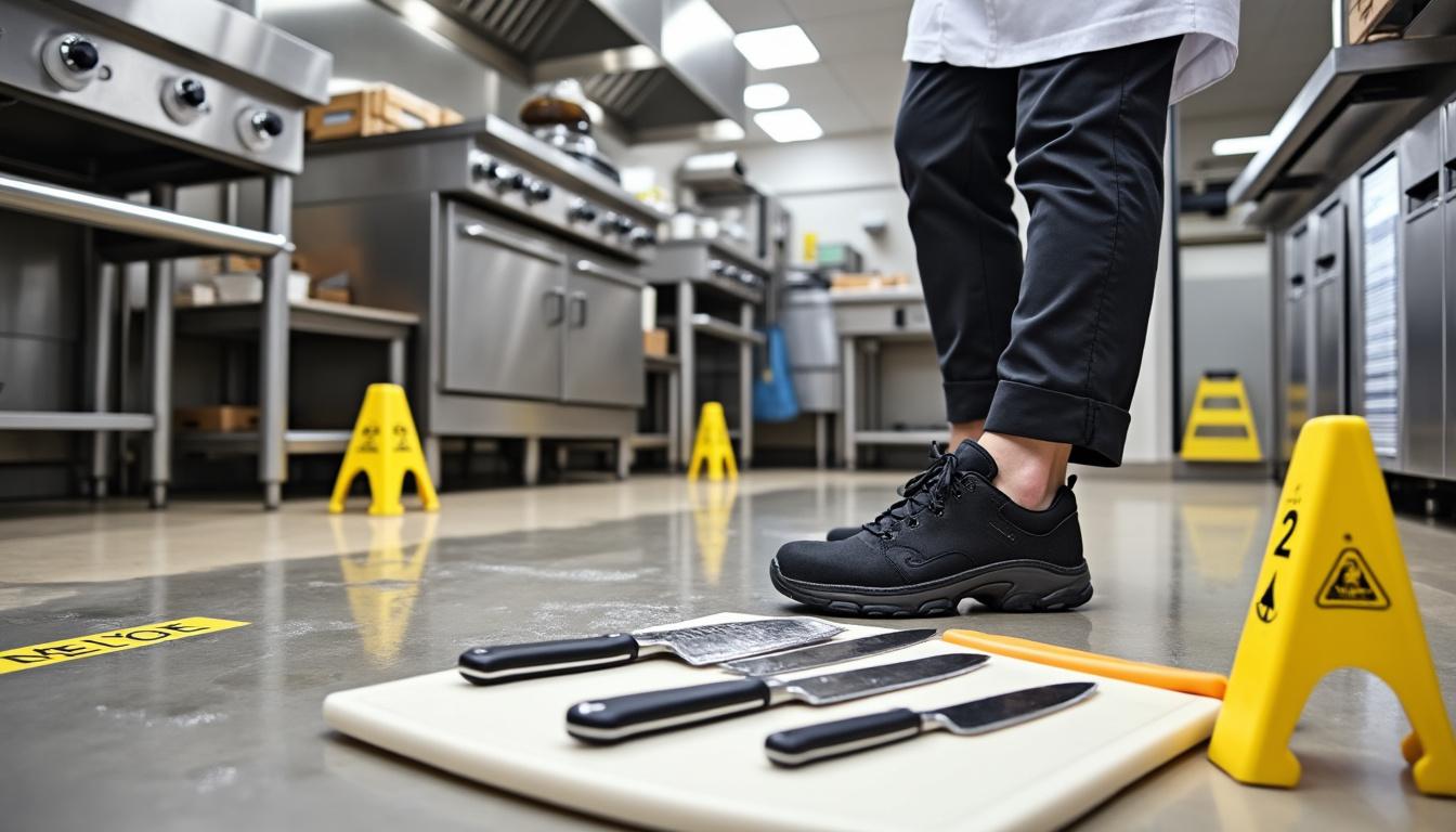 découvrez notre sélection des 5 meilleures chaussures de sécurité de cuisine à rennes, idéales pour les chefs. alliez confort, protection et style pour travailler efficacement et en toute sécurité.