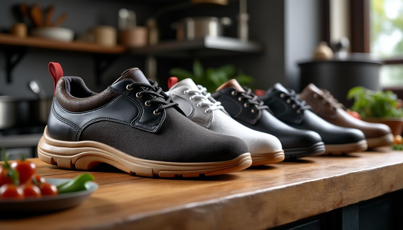 découvrez notre sélection des 5 meilleurs modèles de chaussures de sécurité de cuisine à rennes, spécialement conçues pour les chefs. alliez confort, protection et style pour vos longues journées en cuisine !