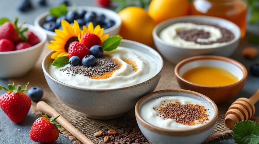 découvrez des idées créatives de recettes pour sublimer votre yaourt en intégrant différentes graines. apportez croquant, saveurs et bienfaits à vos desserts avec nos astuces simples et gourmandes !