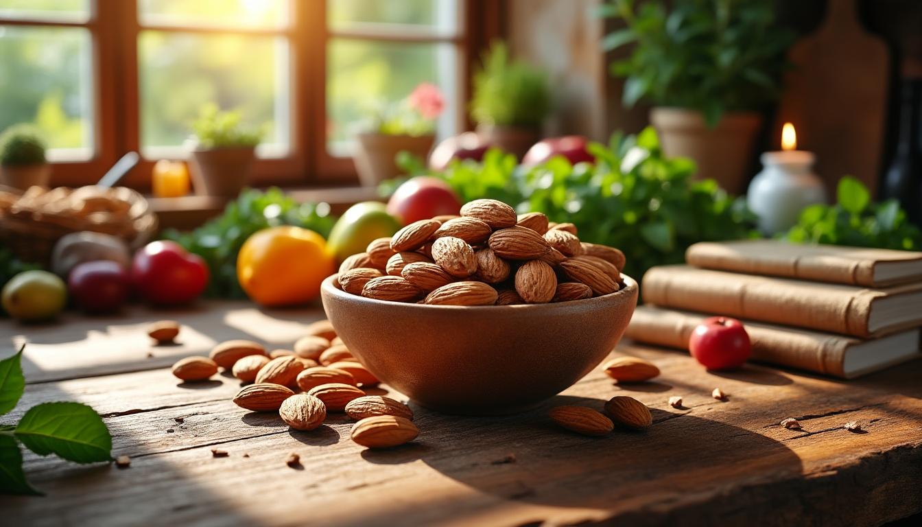 découvrez combien d'amandes représentent 100g et les avantages nutritionnels de cette portion pour votre régime. profitez d'informations essentielles pour intégrer intelligemment les amandes à votre alimentation saine.