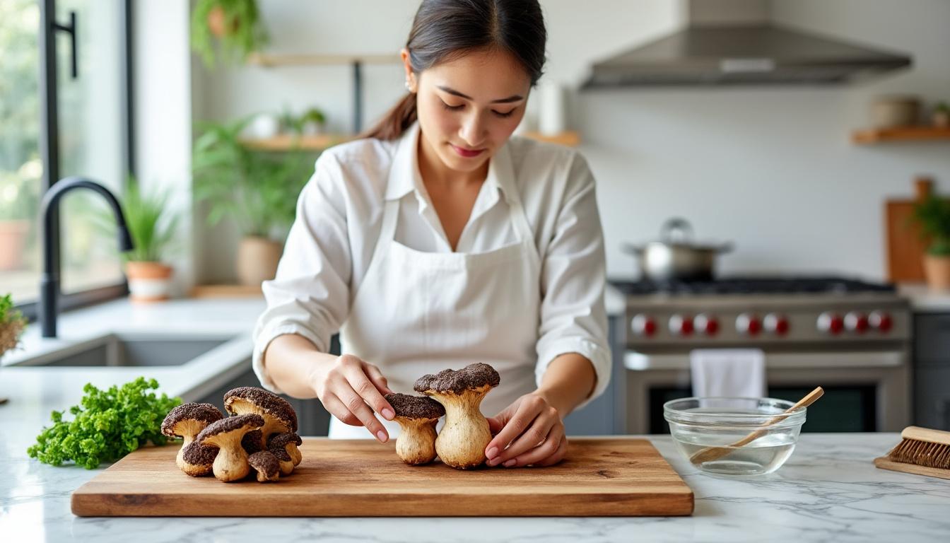 découvrez comment nettoyer efficacement les trompettes de la mort après la cueillette pour préserver leur saveur et garantir une meilleure récolte. conseils pratiques, méthodes simples et astuces de conservation.