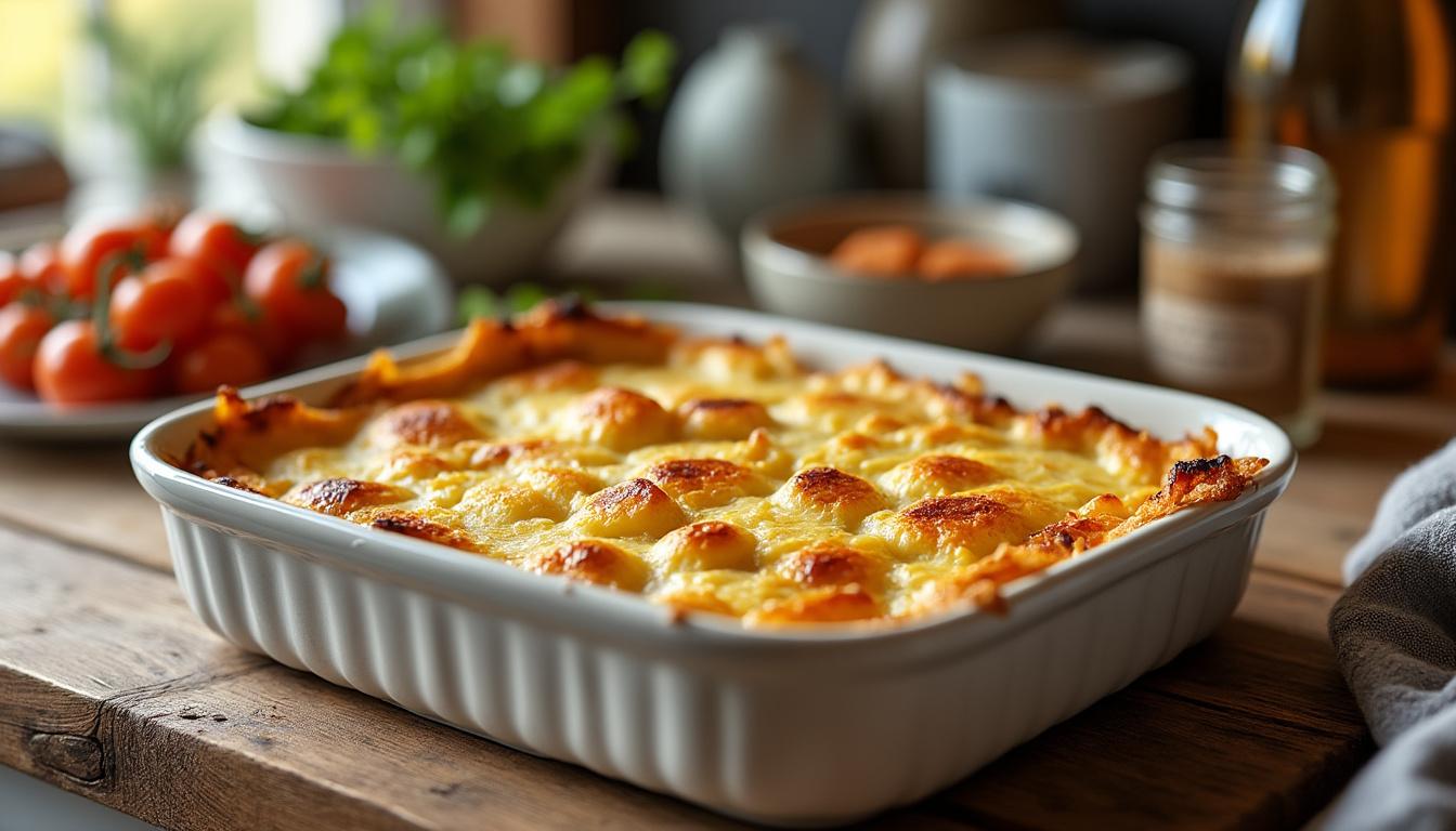découvrez comment préparer un délicieux gratin dauphinois au micro-ondes, une solution rapide et facile pour savourer ce plat traditionnel sans passer des heures en cuisine.