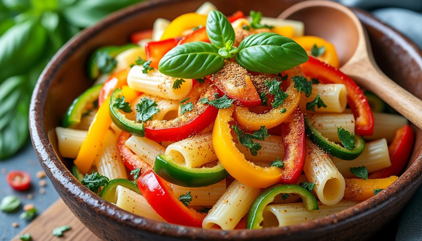 donnez du pep’s à vos salades en ajoutant des lanières de poivrons frais, pour plus de couleur, de croquant et de saveur à chaque bouchée !