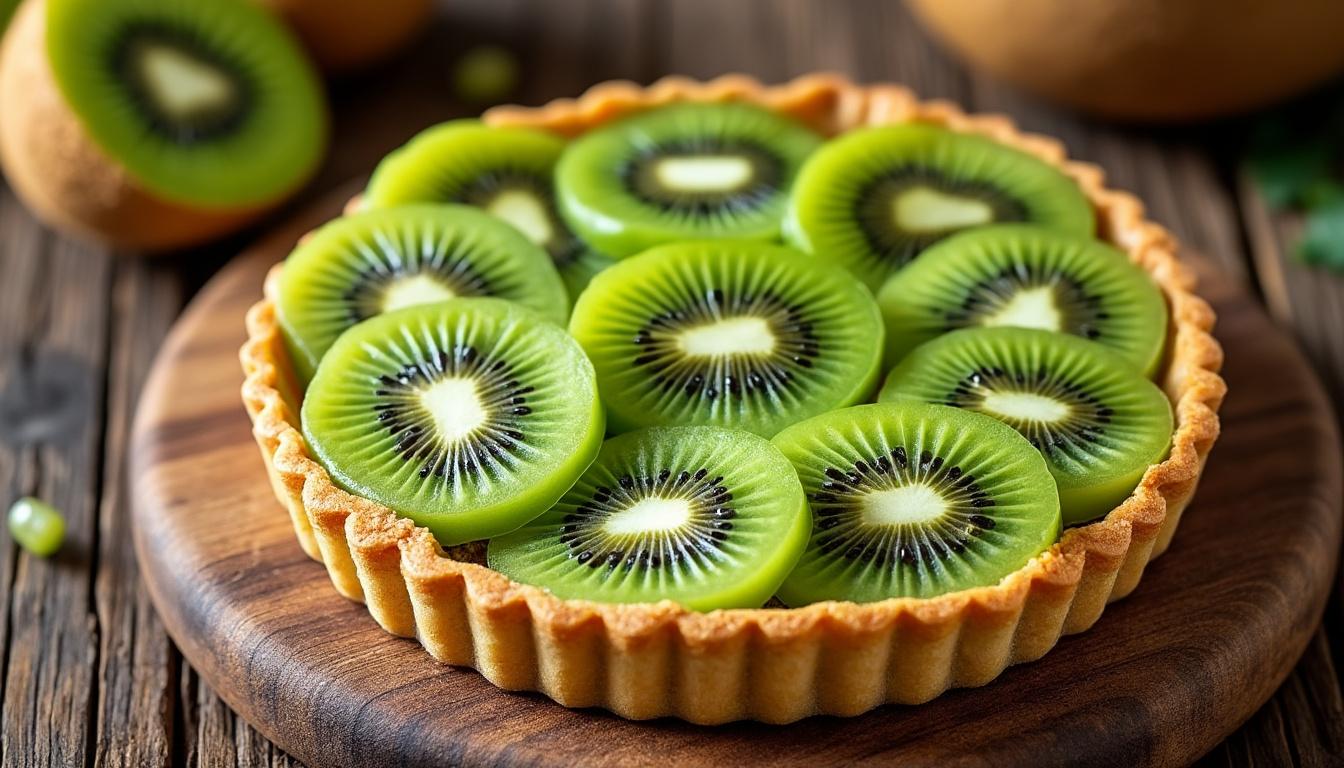 découvrez la tarte au kiwi de grand-mère, une recette gourmande et facile à réaliser, parfaite pour régaler petits et grands lors de toutes vos occasions spéciales.