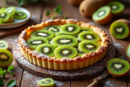 découvrez la recette authentique de la tarte au kiwi de grand-mère, une pâtisserie maison savoureuse et facile à préparer, idéale pour régaler vos proches lors de toutes les occasions.