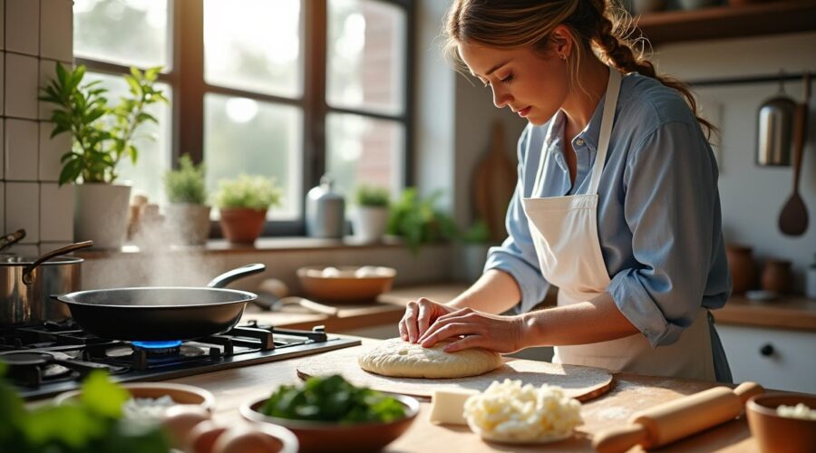 découvrez la recette authentique de la spanakopita par françois régis gaudry et savourez un délicieux voyage culinaire grec, un vrai bonheur en cuisine.