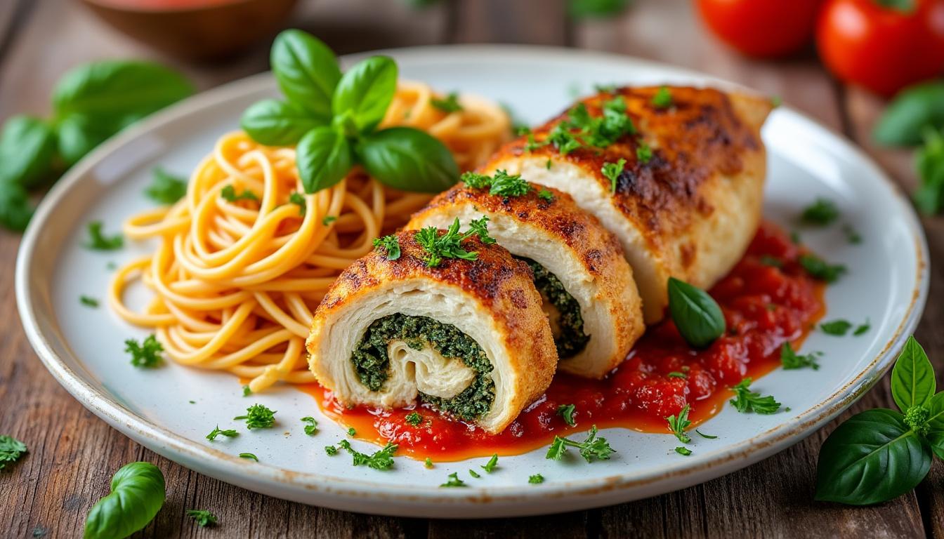 découvrez comment réaliser un délicieux poulet farci à l’italienne grâce à des étapes simples et accessibles. un plat savoureux et convivial qui surprendra vos convives !