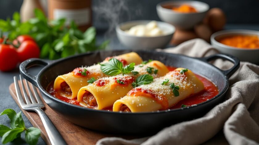 découvrez une recette rapide et savoureuse de cannelloni à l'air fryer, idéale pour préparer un repas délicieux lors des soirées chargées.