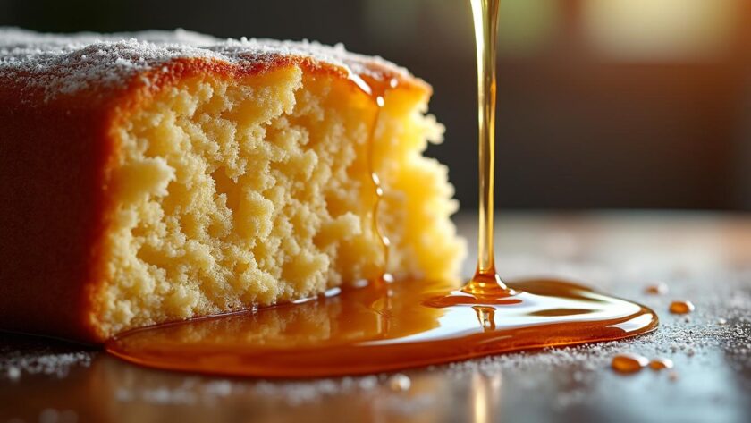 découvrez comment transformer un gâteau sec en un délicieux chef-d'œuvre moelleux grâce à notre sirop spécial facile à préparer.