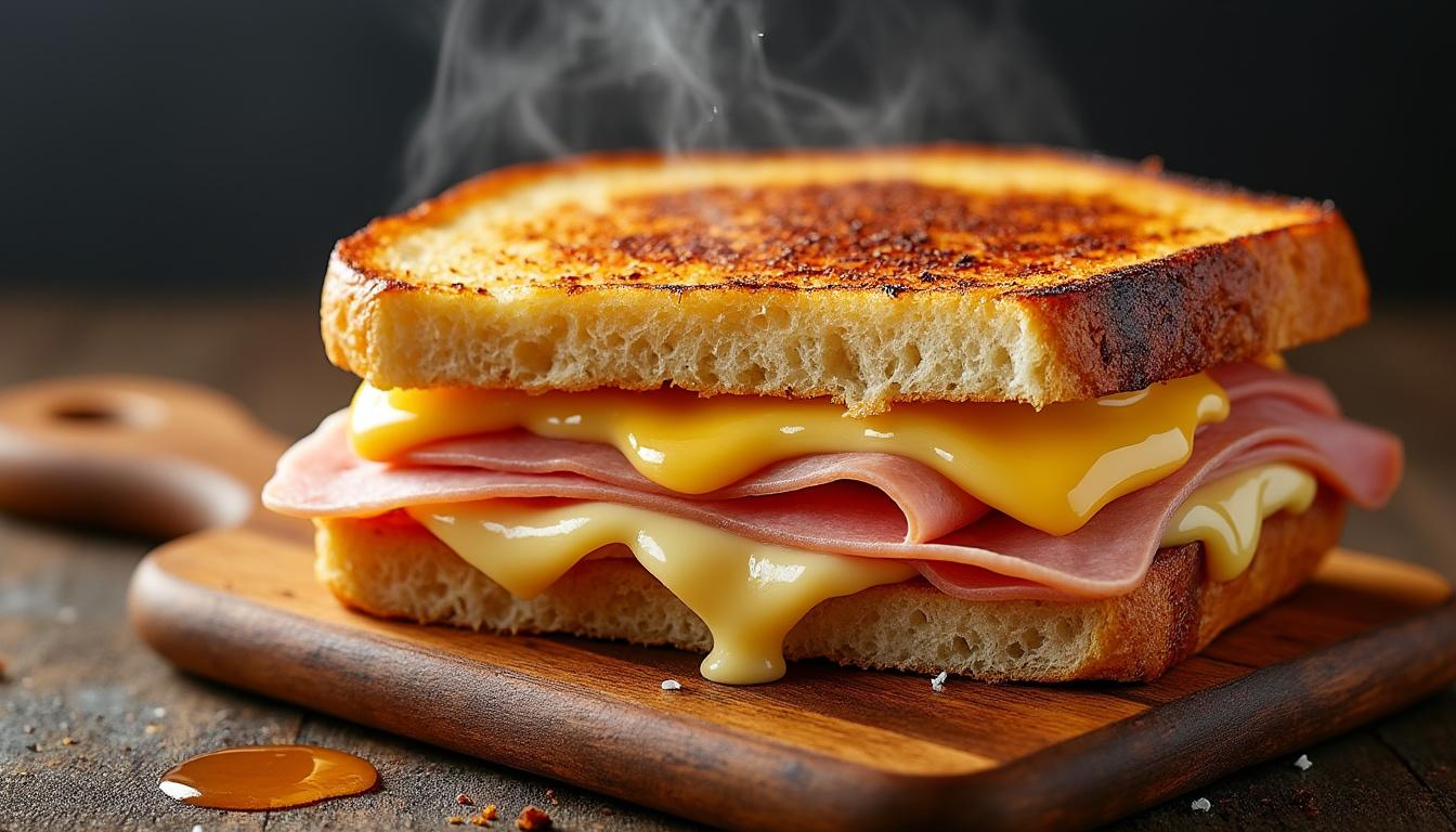 découvrez comment le chef alain ducasse réinvente le croque-monsieur, un classique de la cuisine française, avec une touche d'innovation et d'élégance.