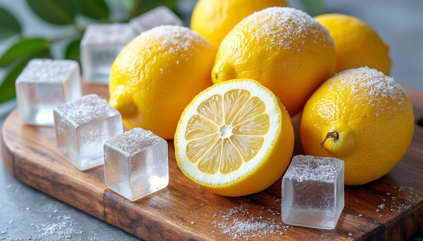 découvrez comment congeler des citrons facilement pour avoir du zeste frais à portée de main toute l'année. une méthode rapide et pratique pour vos recettes.