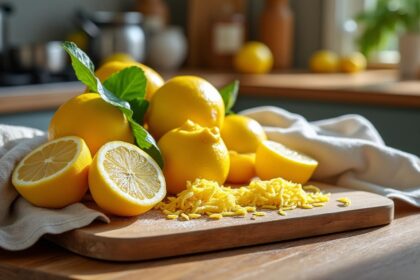 découvrez une méthode simple pour congeler vos citrons et avoir du zeste toujours prêt à utiliser dans vos recettes.