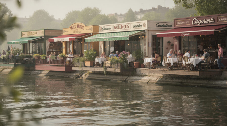 découvrez notre sélection des meilleurs restaurants au bord de la marne (77) proposant une variété de cuisines du monde pour des saveurs authentiques et un cadre exceptionnel.