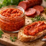découvrez le chorizo à tartiner, une alternative savoureuse et pratique pour sublimer vos garnitures et apéritifs avec une touche épicée.