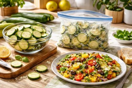 découvrez comment la congélation des courgettes peut sublimer vos recettes estivales en préservant fraîcheur et saveurs toute l'année.