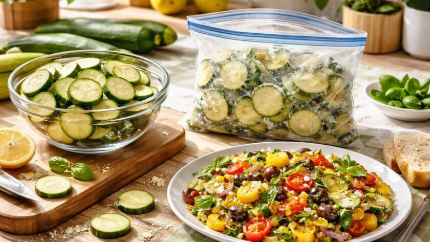 découvrez comment la congélation des courgettes peut sublimer vos recettes estivales en préservant fraîcheur et saveurs toute l'année.