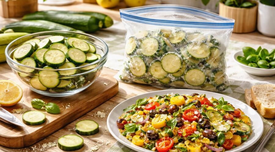 découvrez comment la congélation des courgettes peut sublimer vos recettes estivales en préservant fraîcheur et saveurs toute l'année.