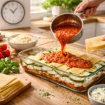 découvrez comment préparer une délicieuse lasagne de courgettes végétarienne en moins d'une heure, facile et rapide à réaliser pour un repas sain et savoureux.
