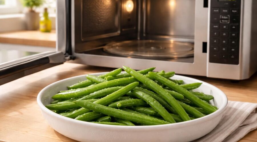 découvrez comment cuire les haricots verts au micro-ondes en seulement 5 minutes pour un accompagnement rapide, facile et savoureux.