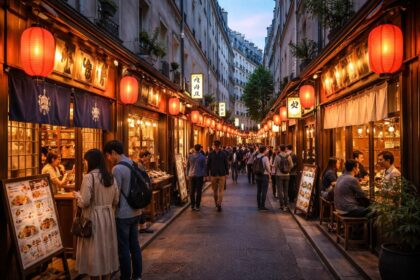 découvrez l'authenticité des restaurants japonais de la rue sainte anne à paris, un quartier réputé pour ses saveurs traditionnelles et son ambiance conviviale.