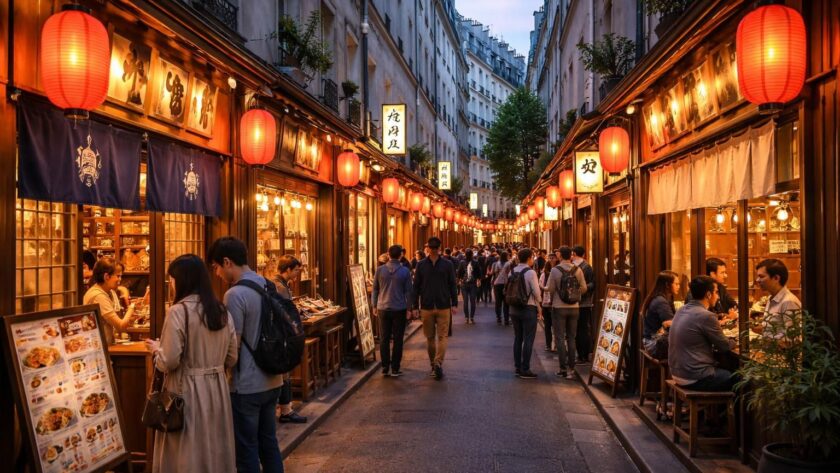 découvrez l'authenticité des restaurants japonais de la rue sainte anne à paris, un quartier réputé pour ses saveurs traditionnelles et son ambiance conviviale.